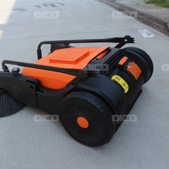 OR-MS92 Manual Road Sweeper With Manpower And Two Side Brushes
